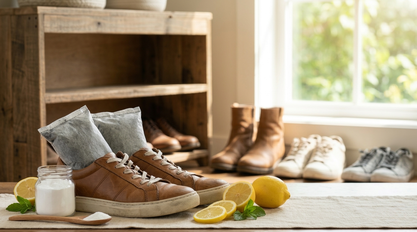How to Remove Shoe Odor