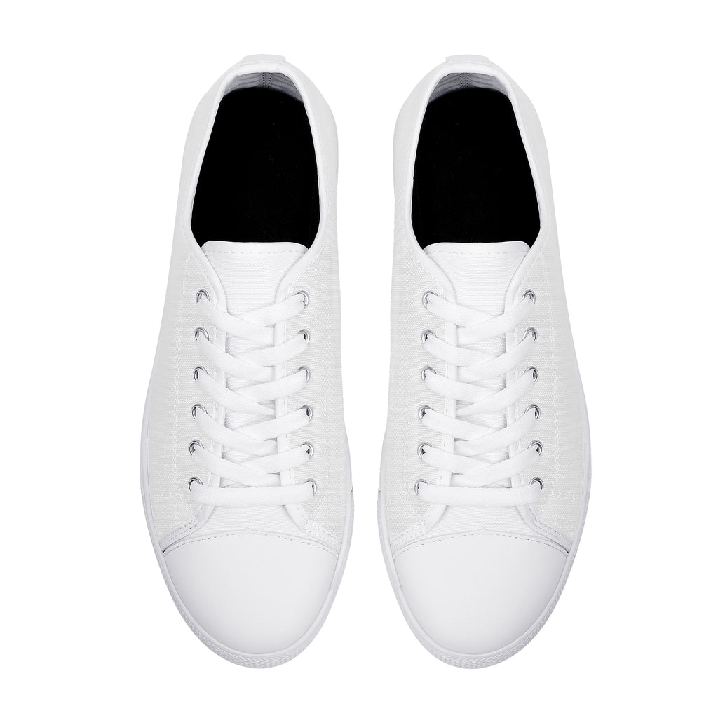 Customizable Low Top Canvas Shoes