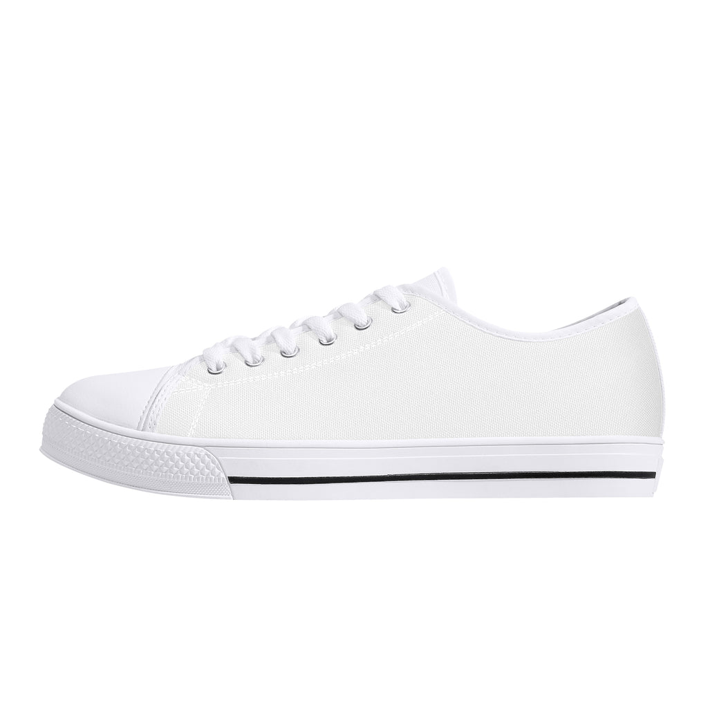 Customizable Low Top Canvas Shoes