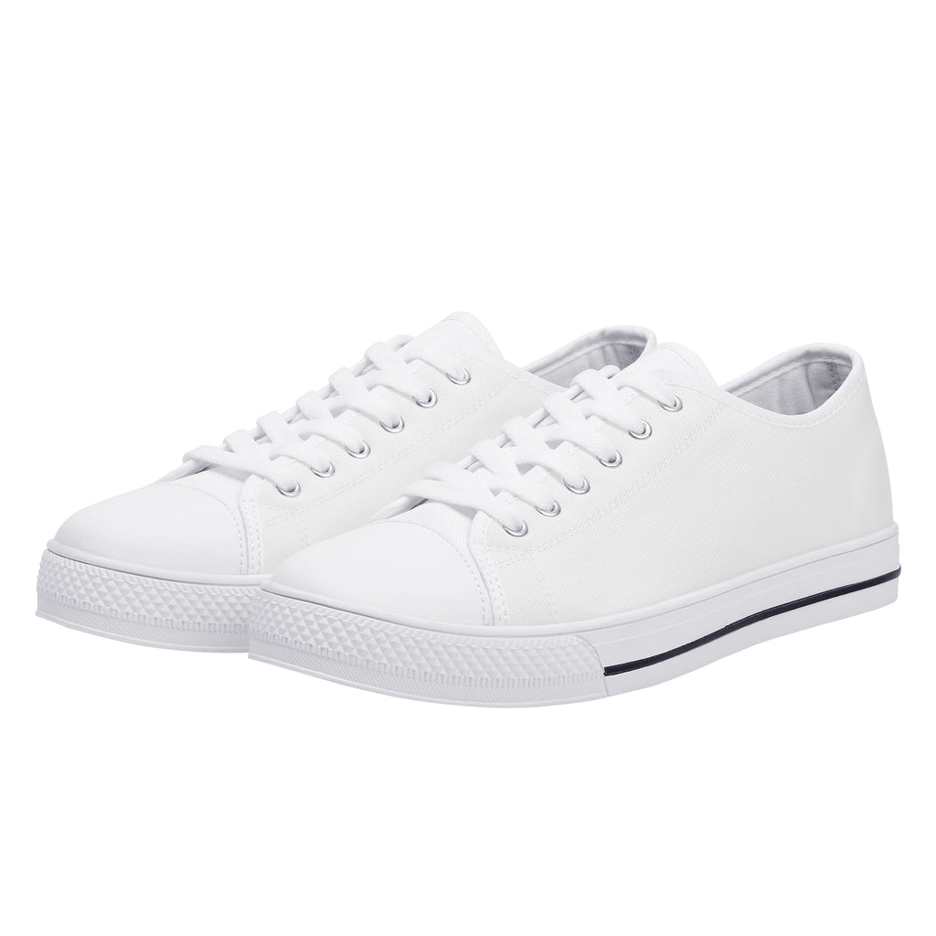 Customizable Low Top Canvas Shoes
