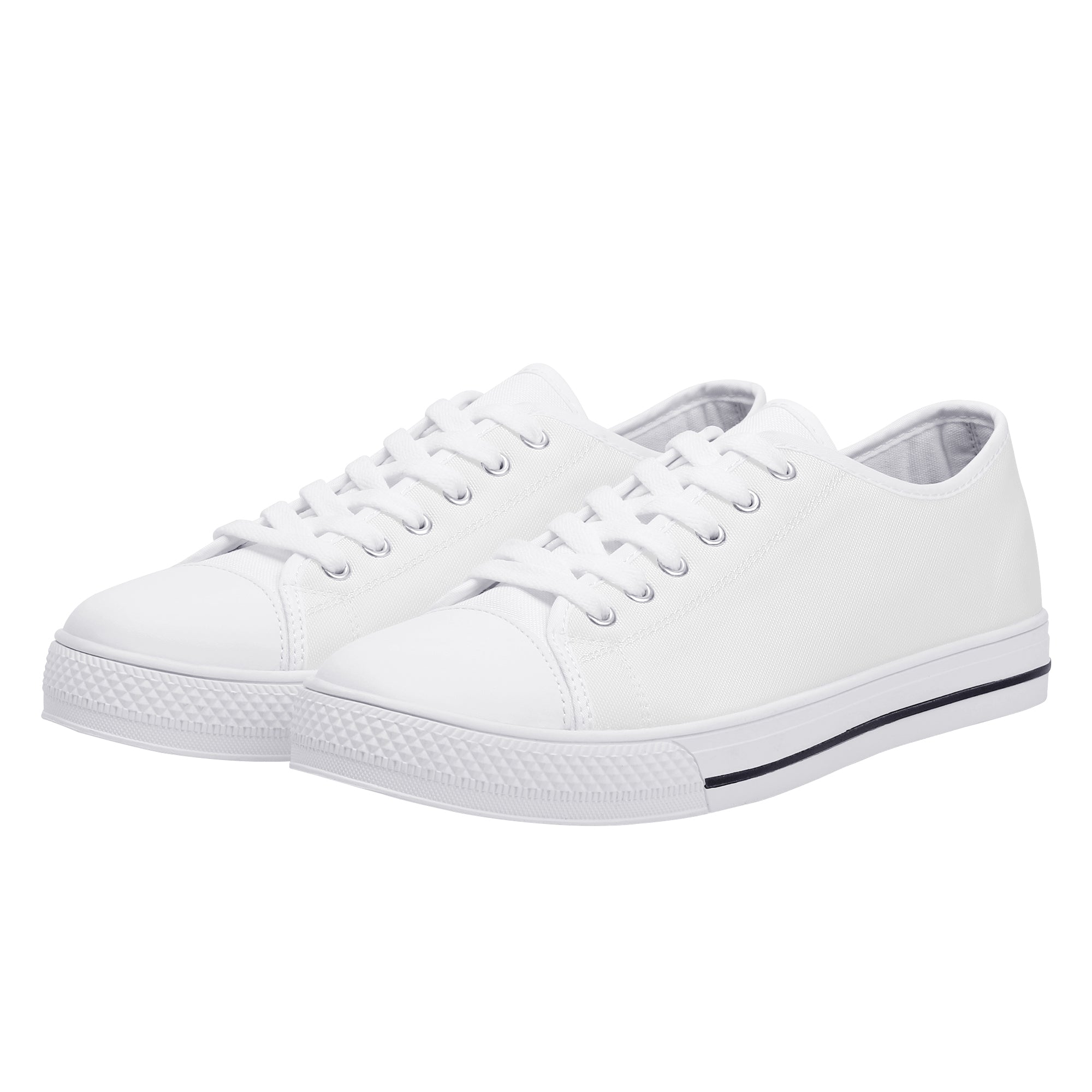 Customizable Low Top Canvas Shoes