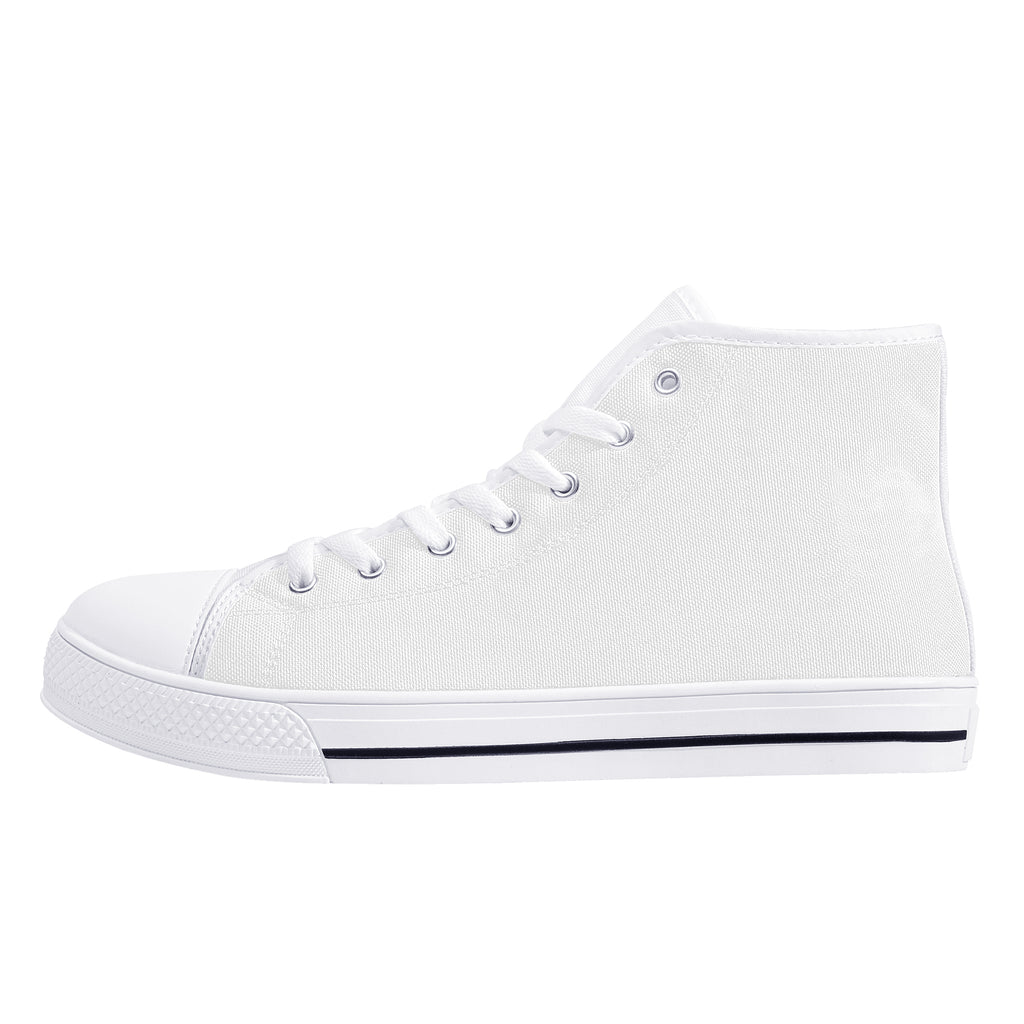 Customizable High Top Canvas Shoes
