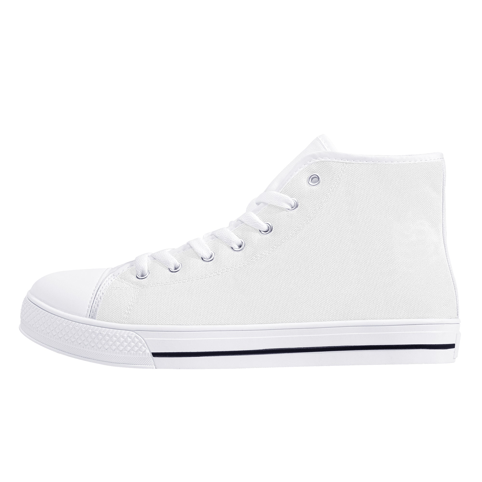 Customizable High Top Canvas Shoes