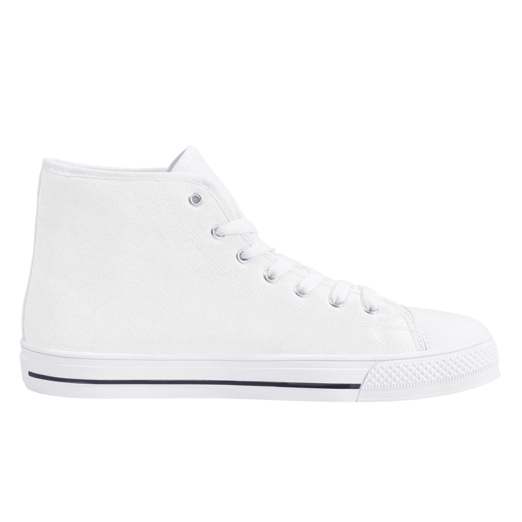 Customizable High Top Canvas Shoes