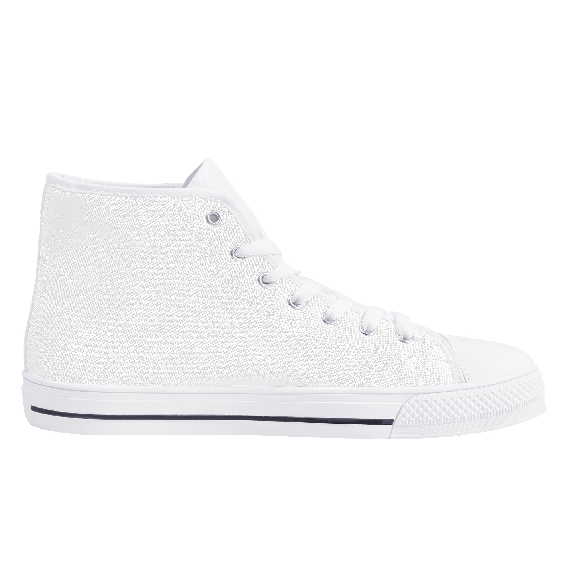 Customizable High Top Canvas Shoes