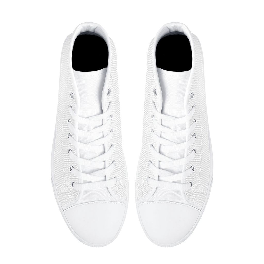 Customizable High Top Canvas Shoes
