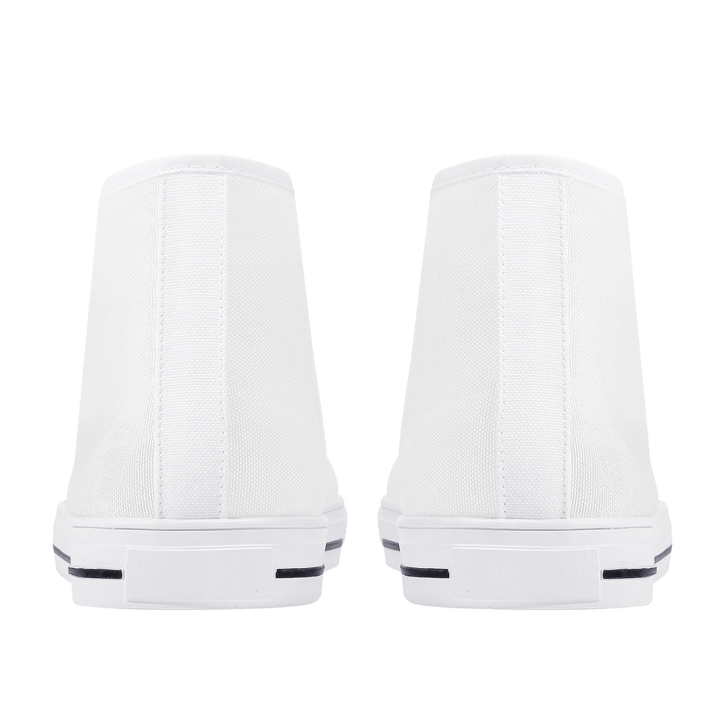Customizable High Top Canvas Shoes