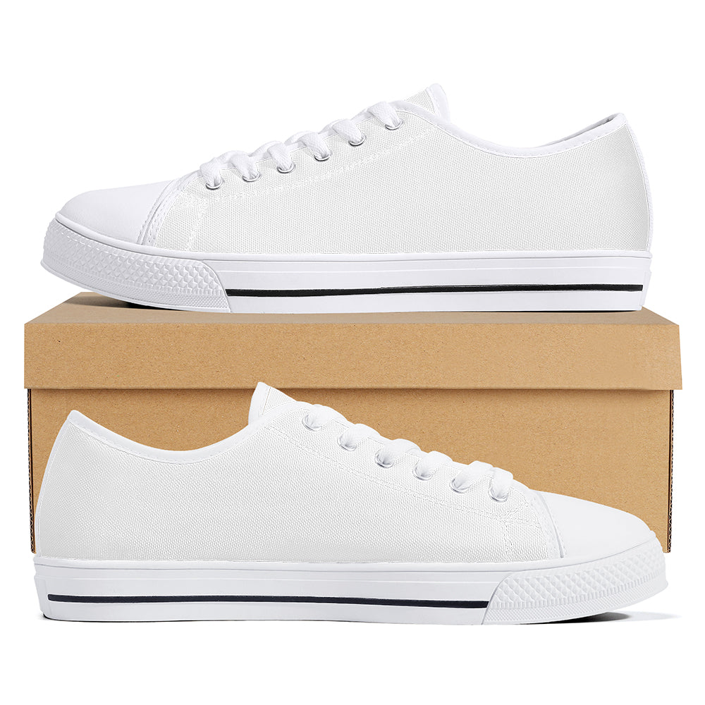 Customizable Low Top Canvas Shoes | Odysshoes - Image 17