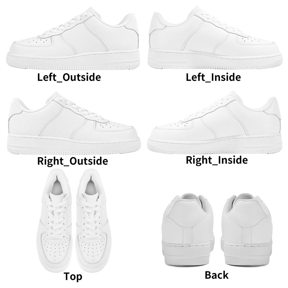 Men's Customizable Leather Sport Sneakers | Odysshoes - Image 23