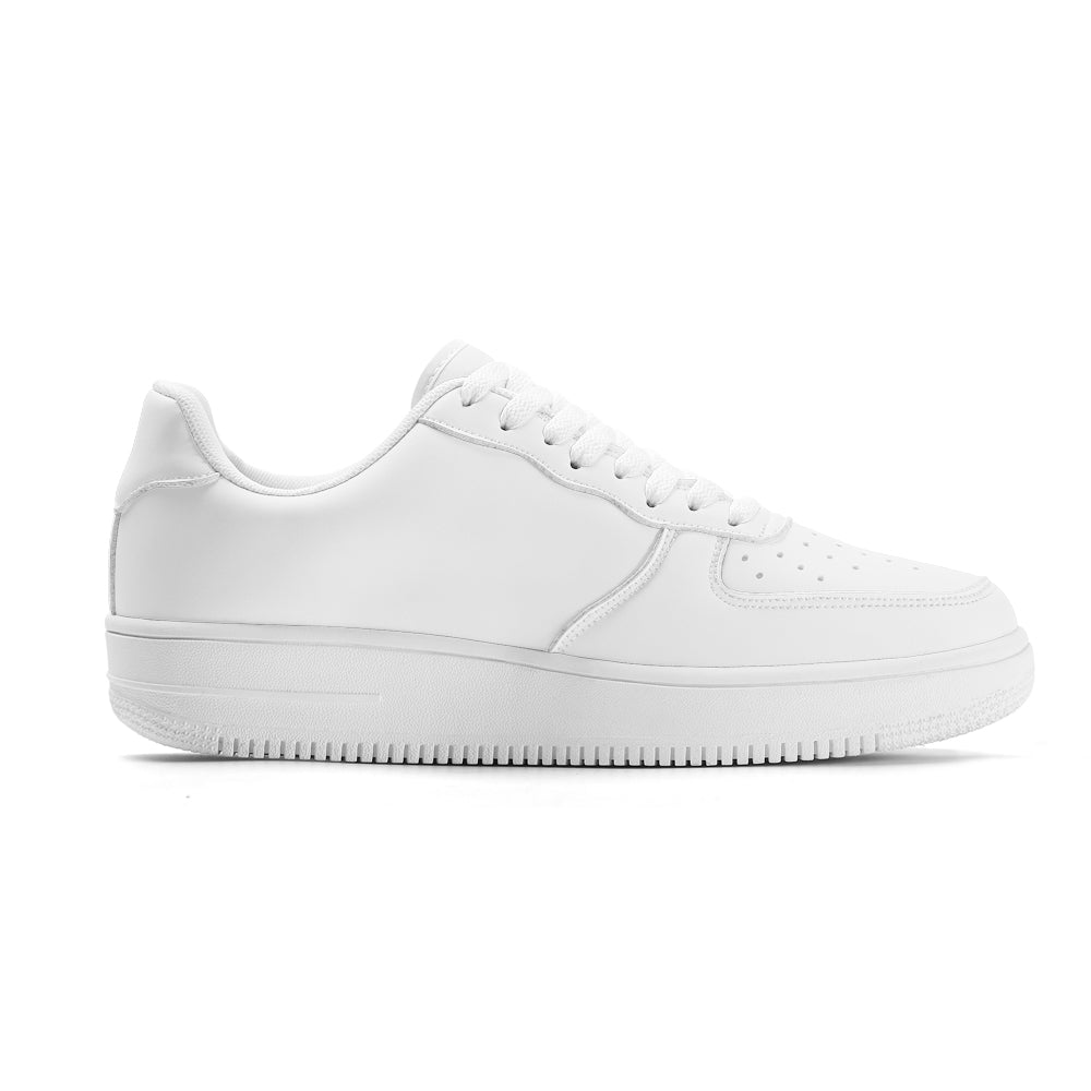 Customizable White Leather Sneakers | Odysshoes - Image 4