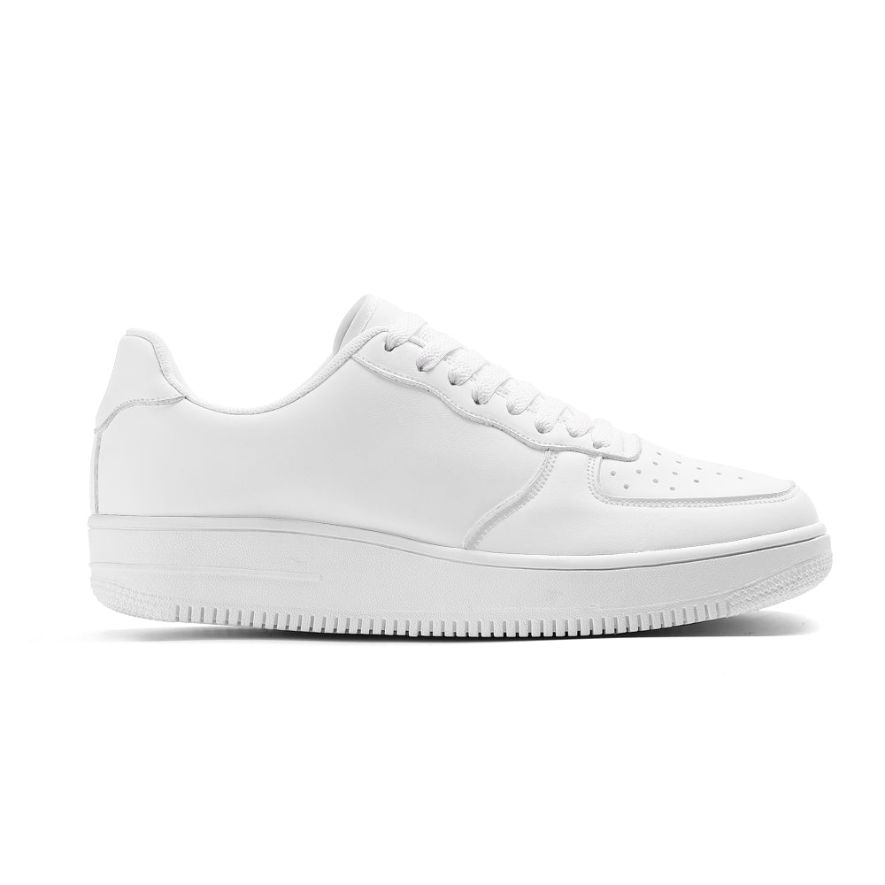 Customizable White Leather Sneakers | Odysshoes - Image 6