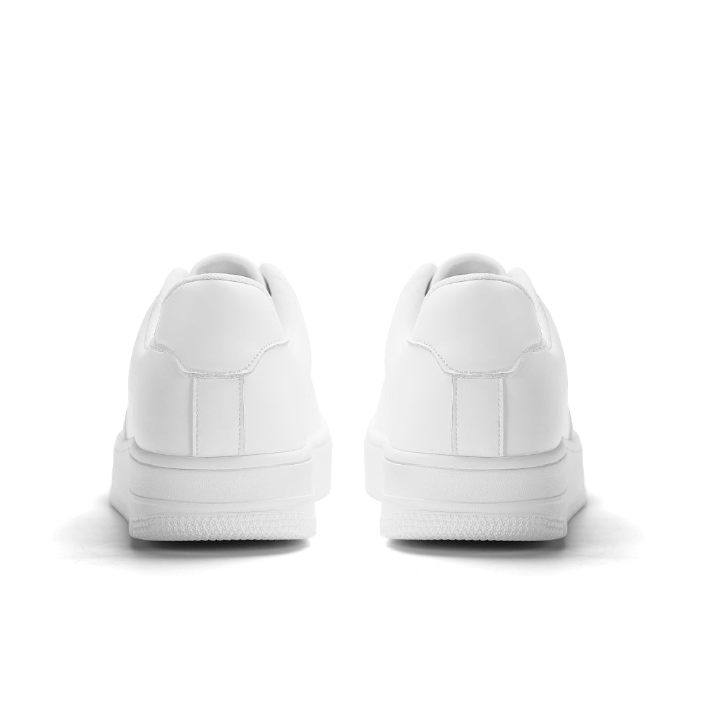 Customizable White Leather Sneakers | Odysshoes - Image 8
